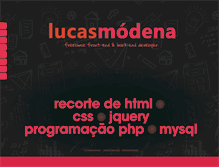 Tablet Screenshot of lucasmodena.com